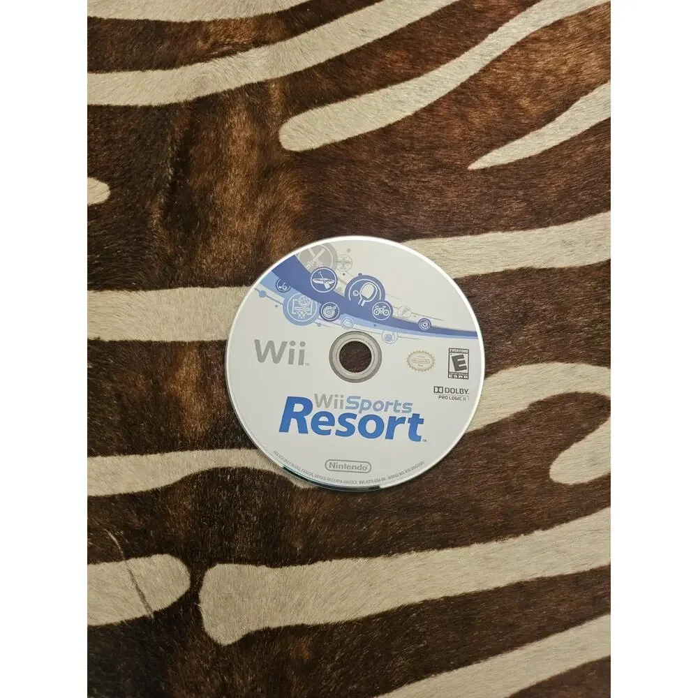 Wii Sports Resort Nintendo Wii 2009 Complete CIB Manual Cardboard Sleeve